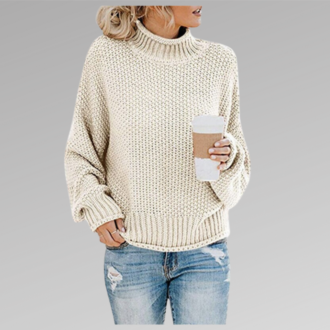 Womens Warm Knit Sweater Comfortable Fit