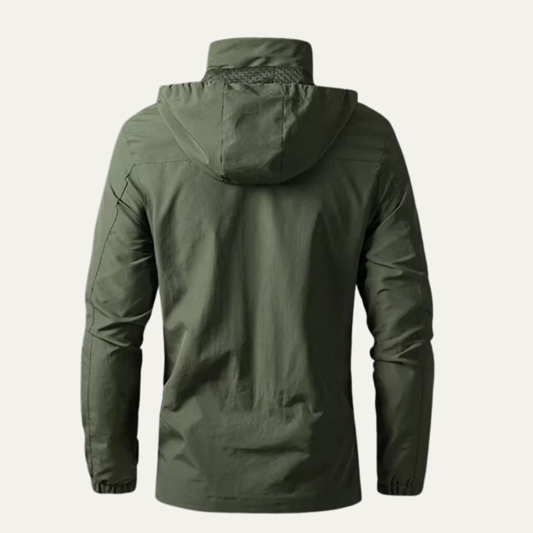 Mens Outdoor Winter Jacket Faux Fur Lined Heavy Duty