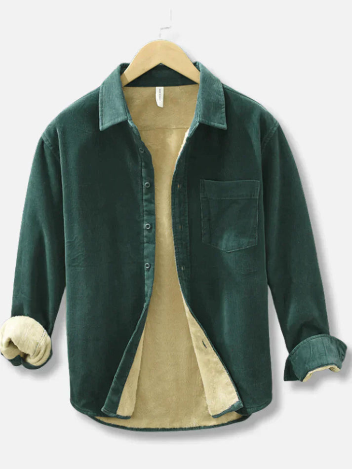 Mens Jacket with Fleece Lining Regular Fit - BritishMode
