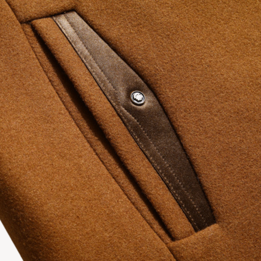 Mens Jacket Wool Cashmere Blend Regular Fit