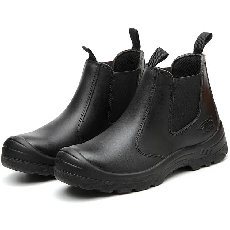 Unisex Slip-On Orthopedic Safety Work Ankle Boots