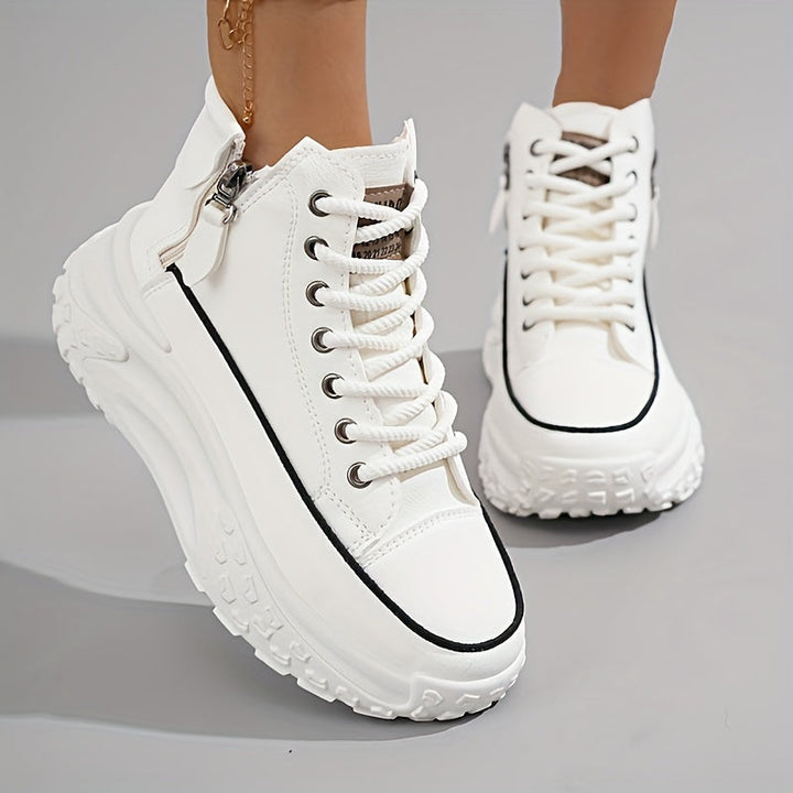 Womens High Top Sneakers Comfortable Casual Fit