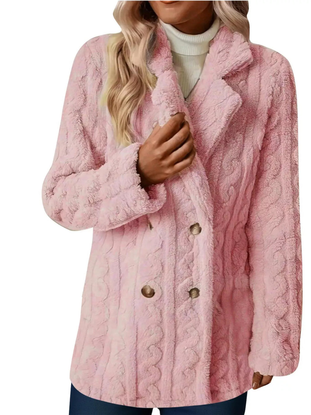 Womens Fleece Parka Coat Thick Warm Fit