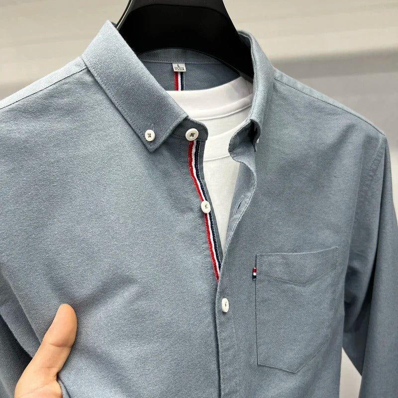 Mens Oxford Shirt Cotton Classic Fit