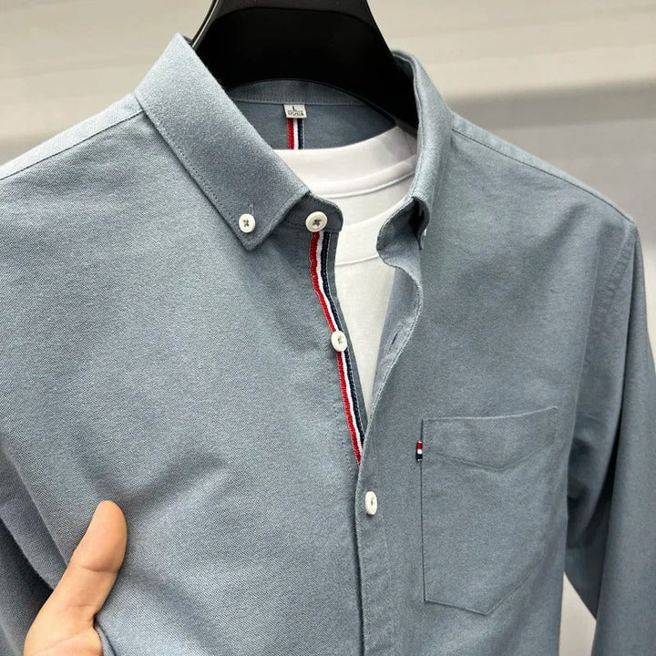 Mens Oxford Shirt Cotton Classic Fit