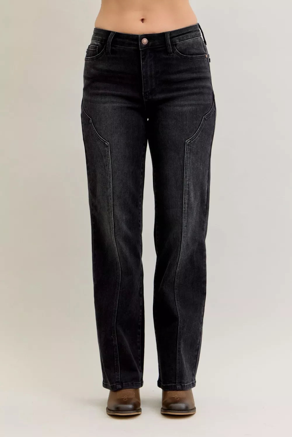 Womens Jeans Classic Fit Straight Leg - BritishMode