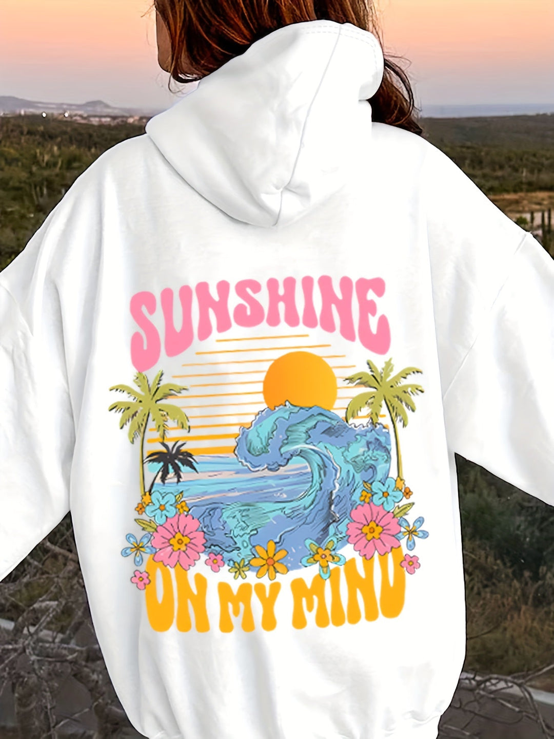 Womens Hoodie Soft Fabric Loose Fit