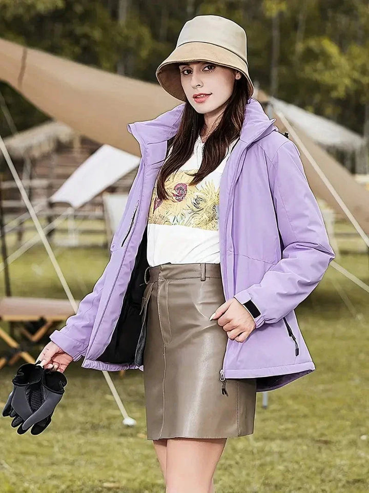 Womens Puffer Coat Insulated Warm Fit