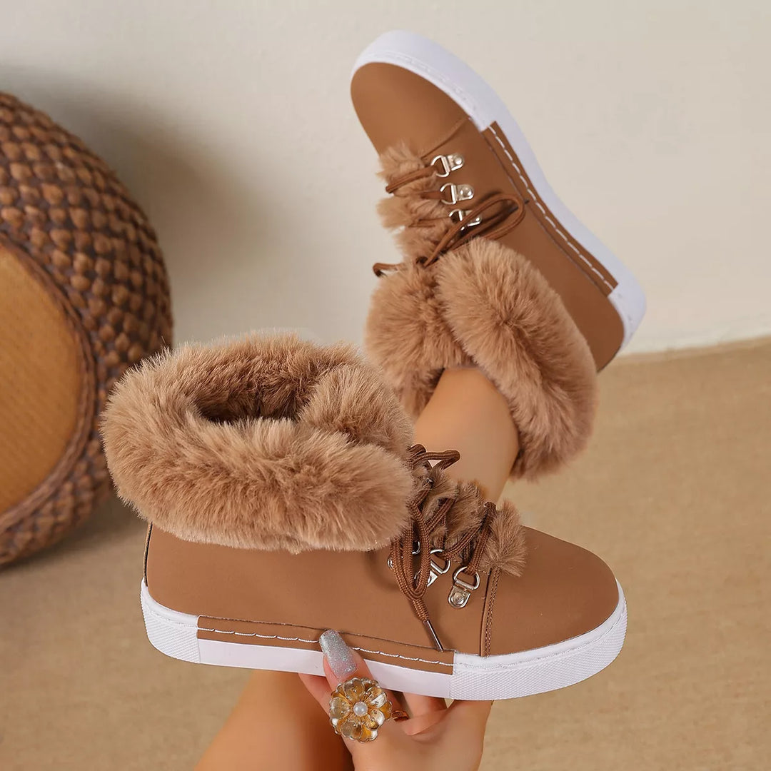 Womens Ankle Boots Tall Block Heel