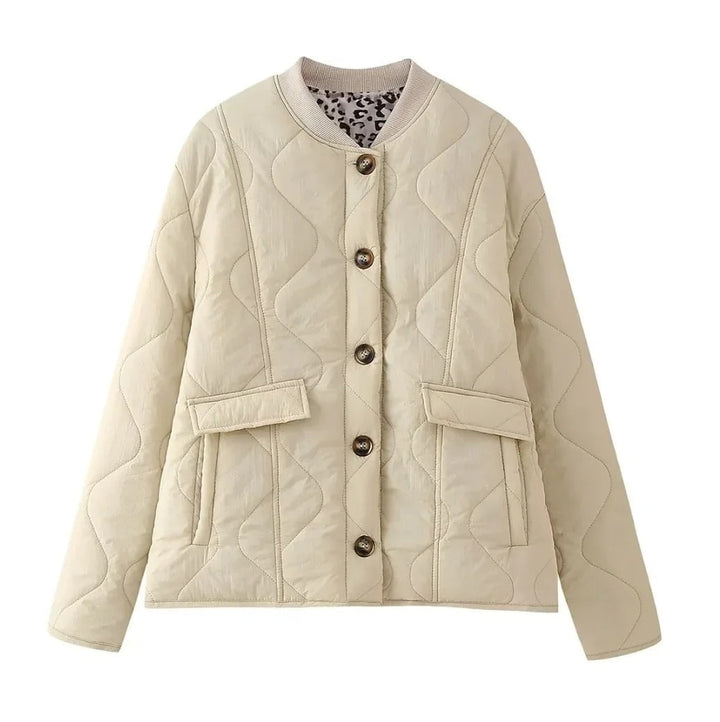 Unisex Quilted Jacket Lightweight Transitional Fit