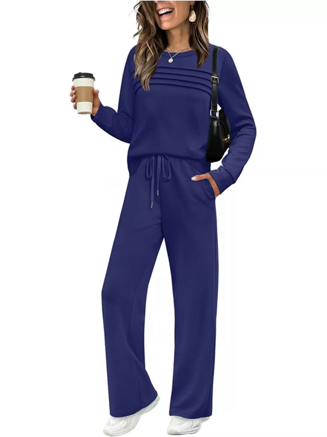 Womens Lounge Set Cotton Comfortable Oversized Fit