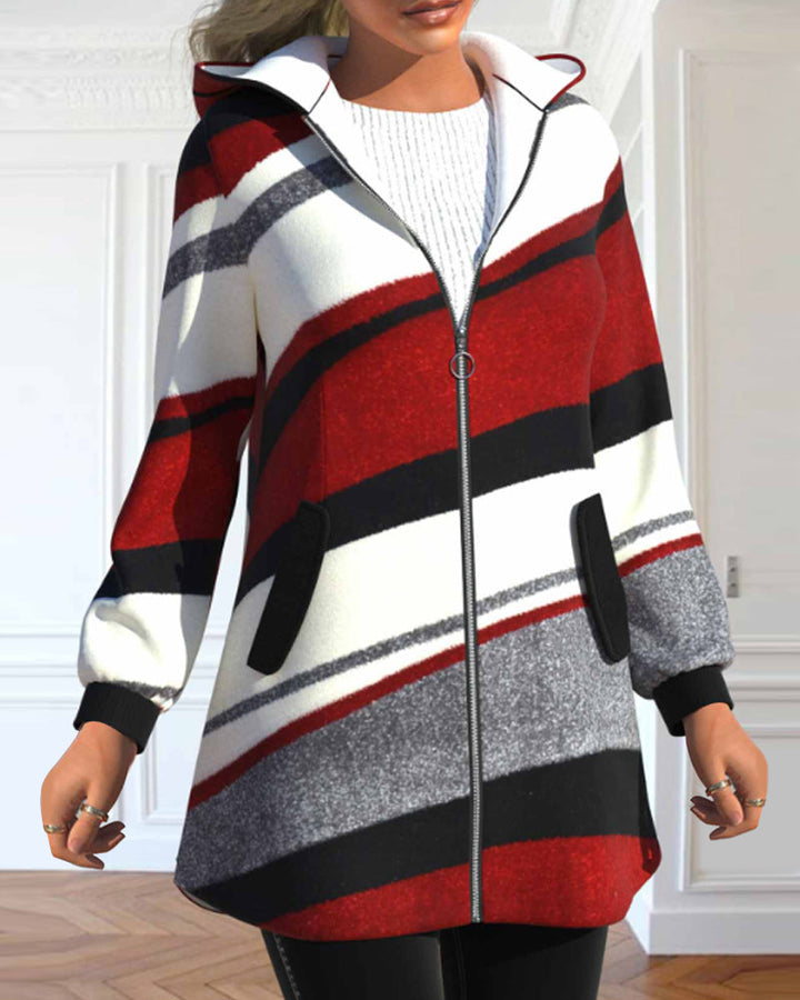 Unisex Hooded Winter Jacket Insulated Warm Fit