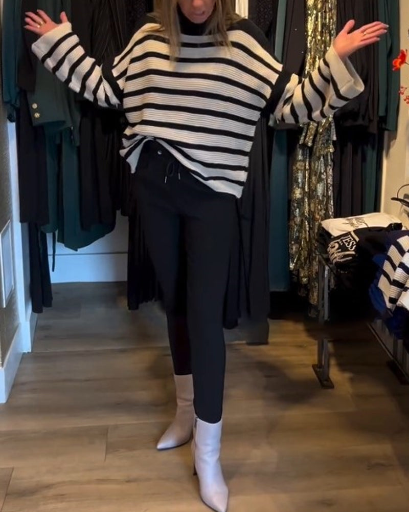 Womens Casual Knit Jumper Cozy Fit - BritishMode