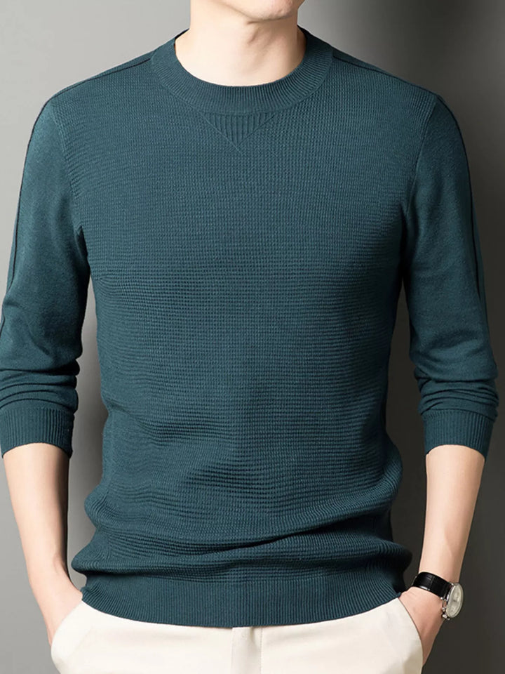 Mens Lightweight Sweater Crew Neck Regular Fit