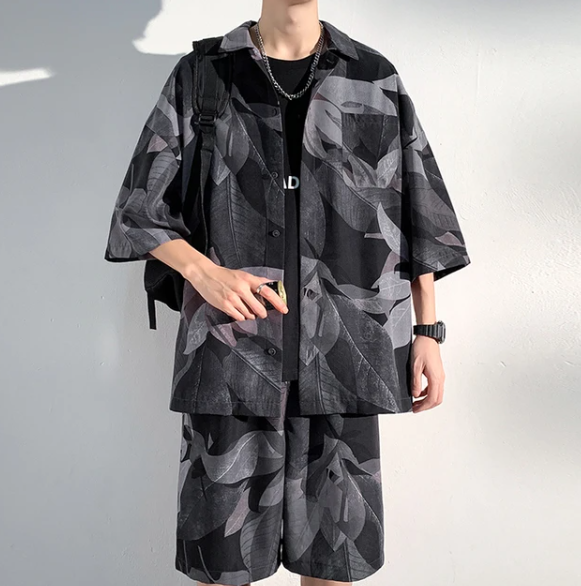 Mens Casual Two-Piece Set Classic Fit - BritishMode