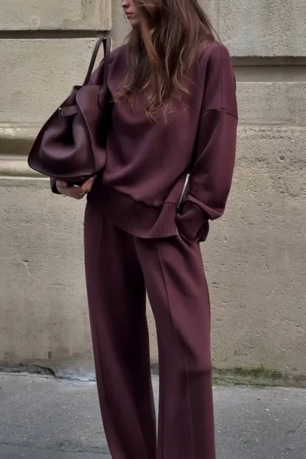 Womens Loungewear Set Soft Comfortable Relaxed Fit - BritishMode