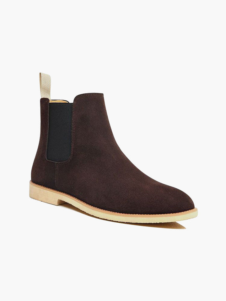Mens Ankle Boots Genuine Leather Comfort Fit