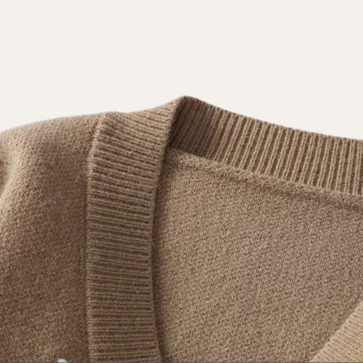Mens Knit Cardigan Jumper Button Front