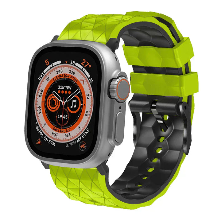 Unisex Sporty Football Strap Silicone Adjustable for Apple Watch