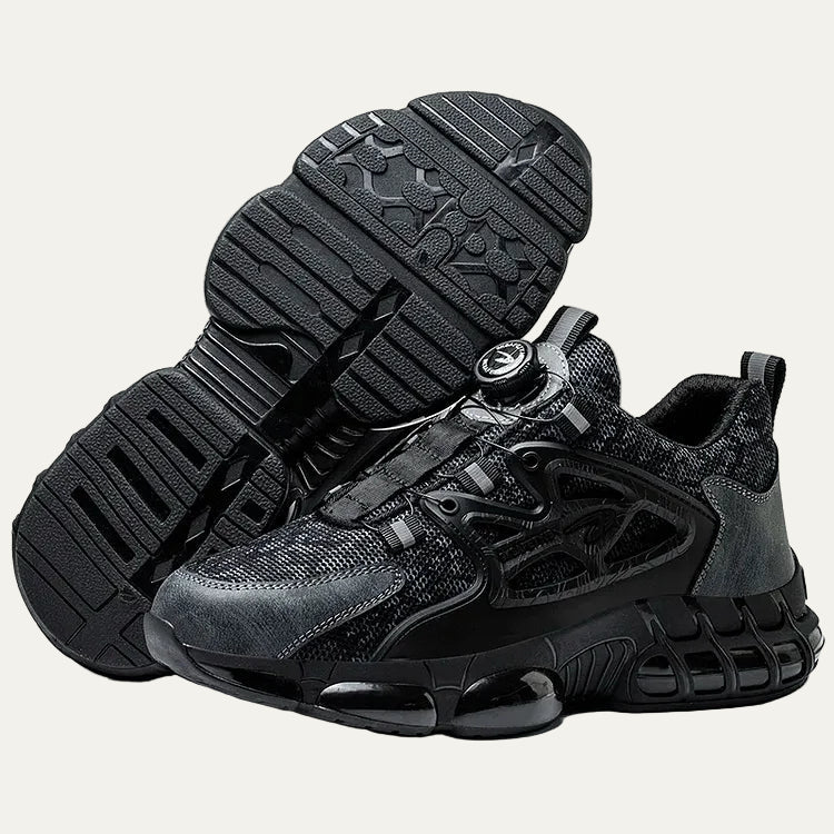 Mens Mesh Sneakers with Rotary Lacing System
