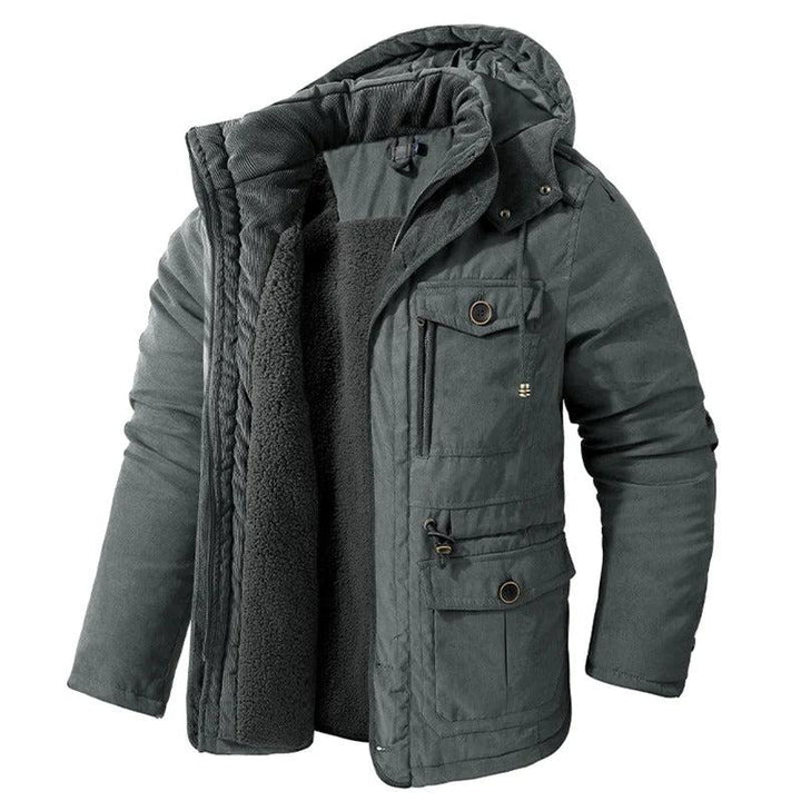 Mens Outdoor Jacket Insulated Warm Fit - BritishMode