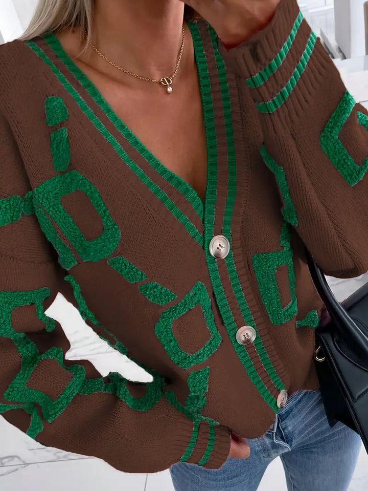 Womens Open Front V-Neck Sweater Cardigan