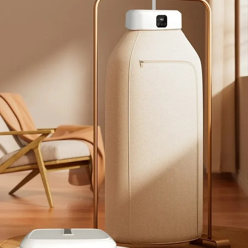 Compact Electric Clothes Dryer Quick Dry Feature - BritishMode