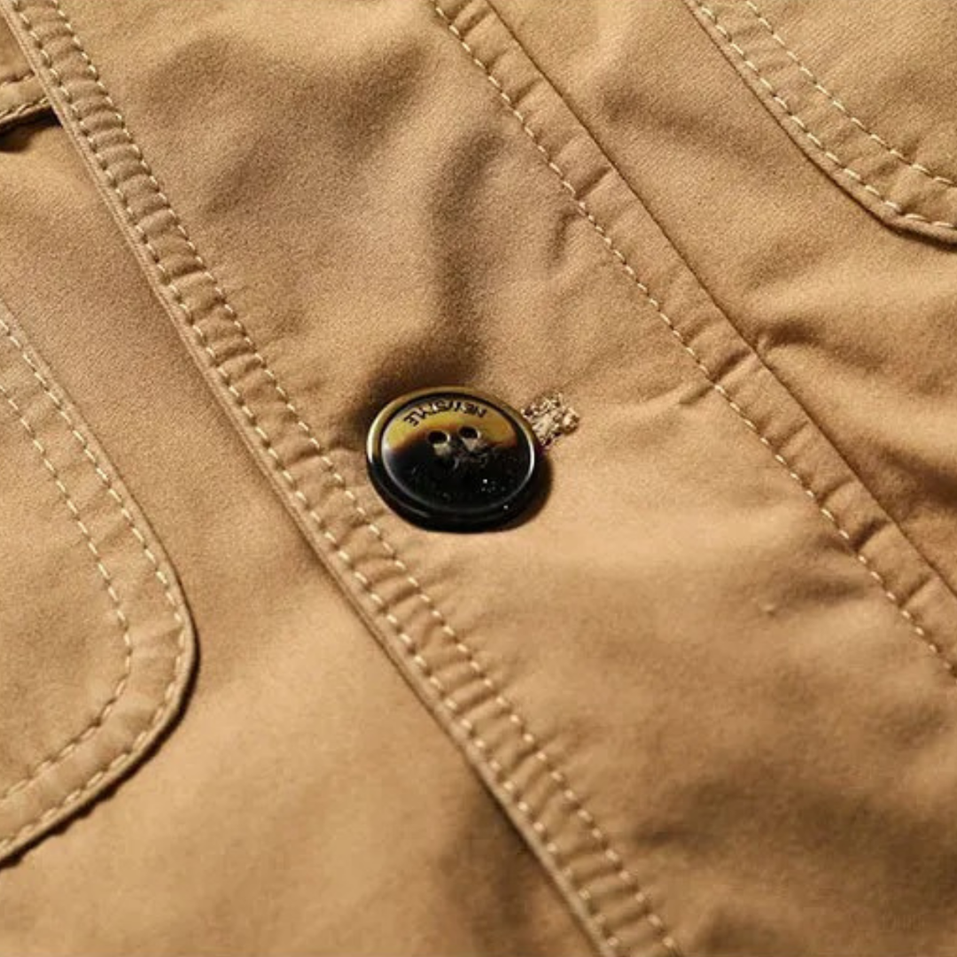 Mens Hooded Parka Jacket with Fleece Lining Winter Fit