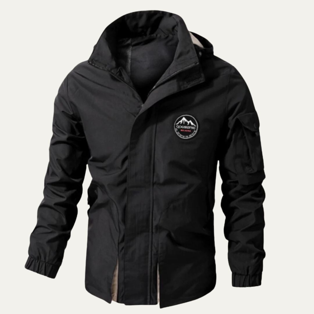Mens Outdoor Winter Jacket Faux Fur Lined Heavy Duty