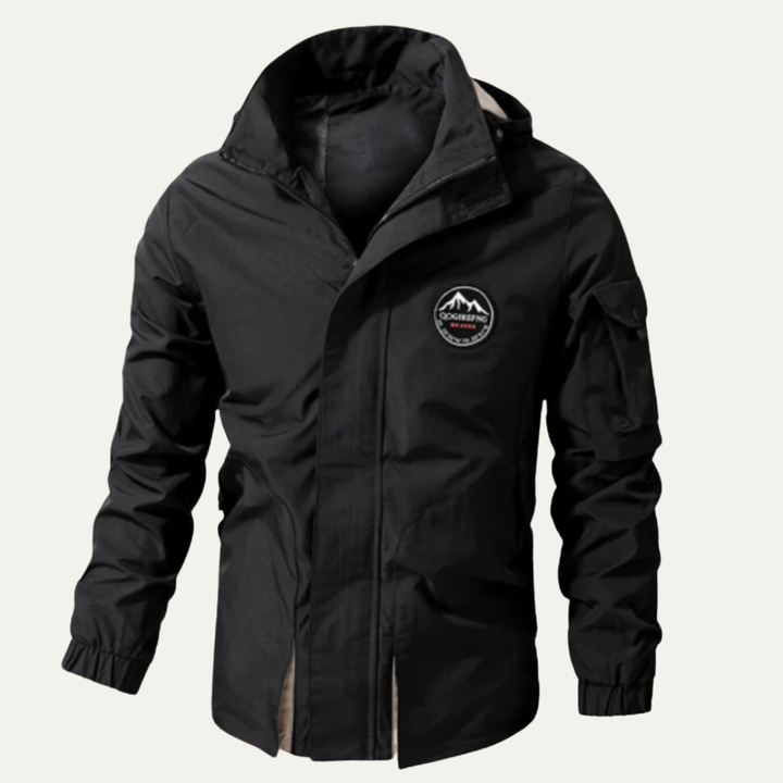 Mens Outdoor Winter Jacket Faux Fur Lined Heavy Duty