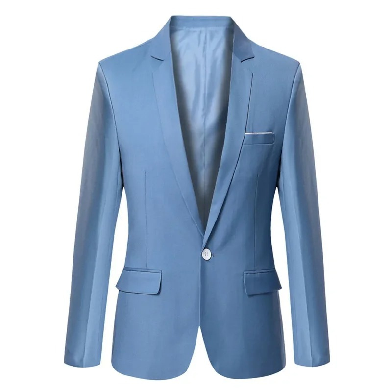 Mens Blazer Jacket Tailored Fit Classic