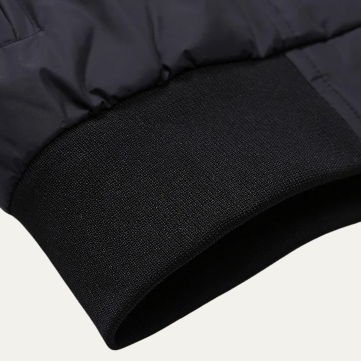Mens Lightweight Bomber Jacket with Stand Collar