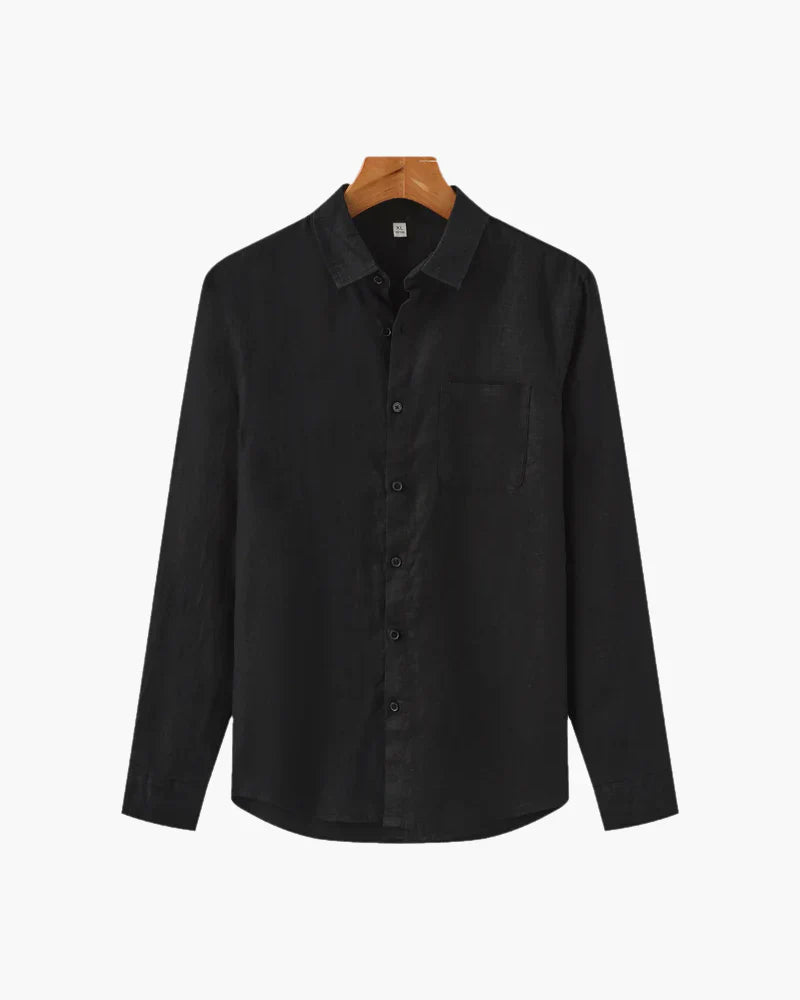 Mens Casual Cotton Shirt Classic Fit