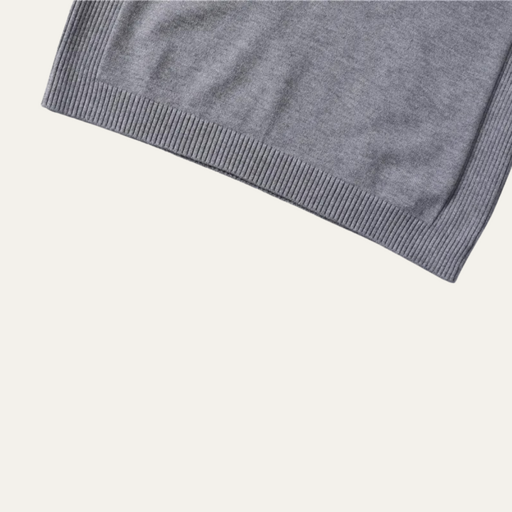 Mens Slim Fit Turtleneck Knit Jumper Casual Style