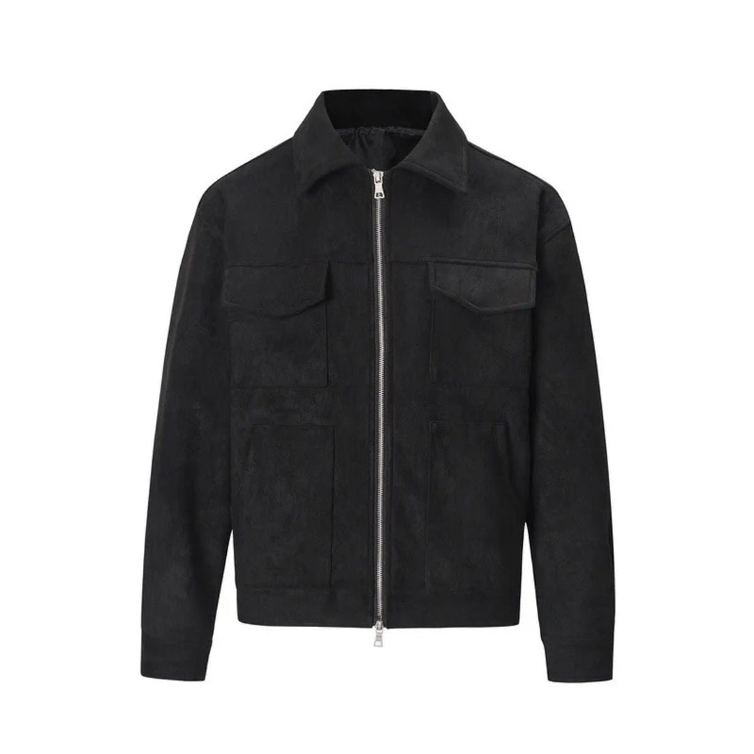 Mens Suede Jacket Modern Fit