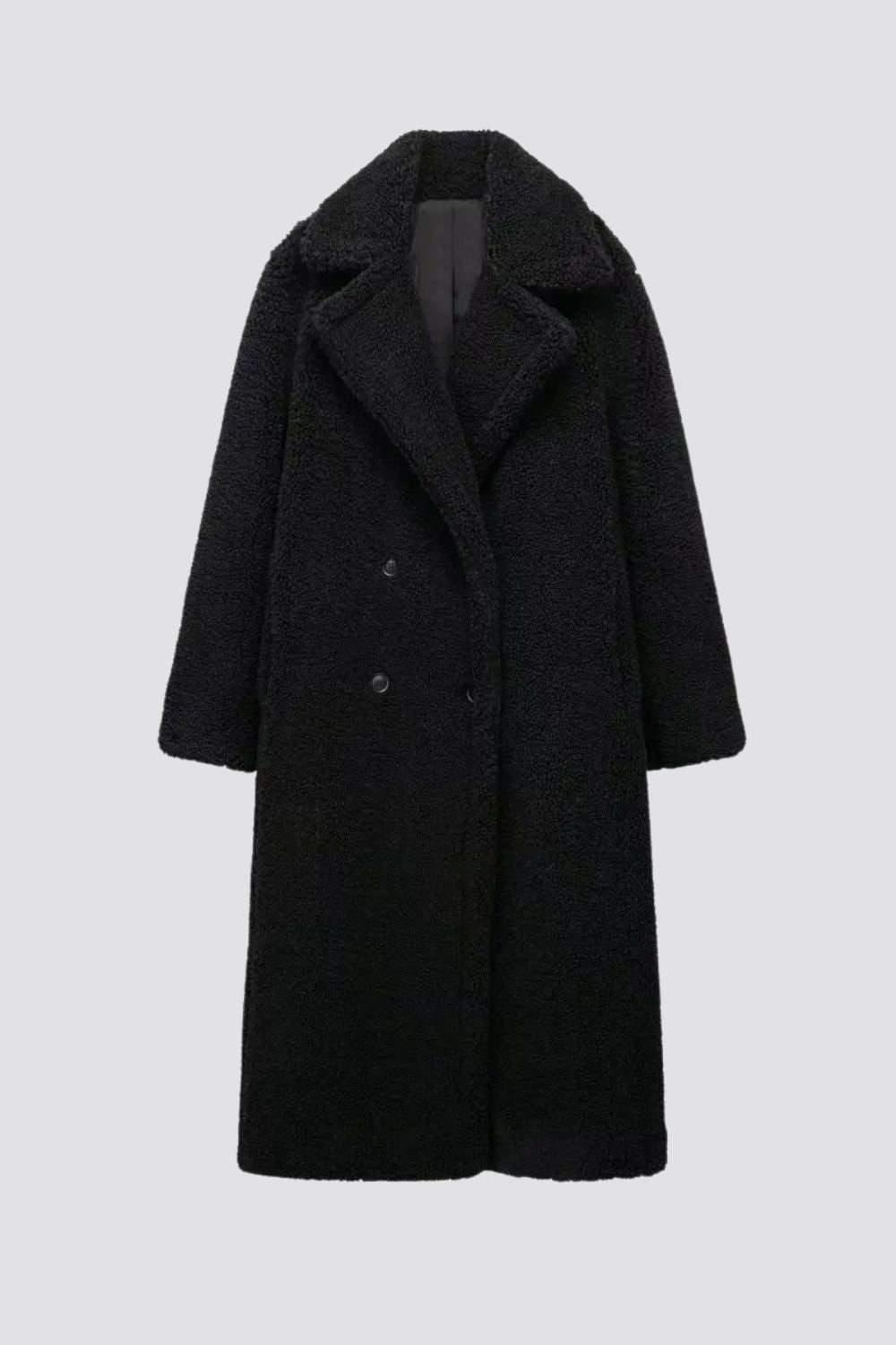 Womens Oversized Long Coat Relaxed Fit