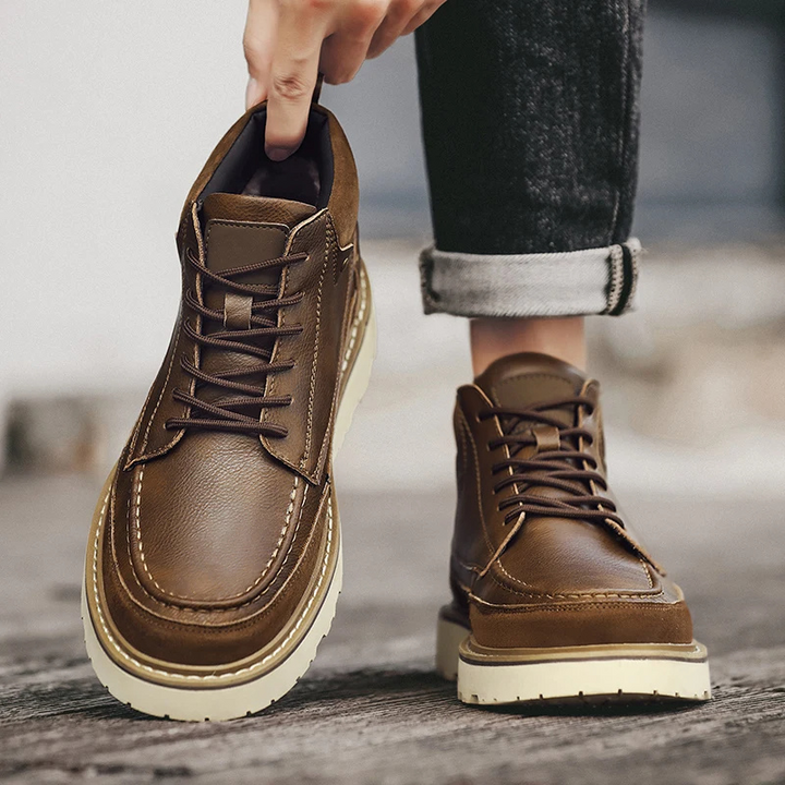 Mens Vegan Ankle Boots Classic Fit