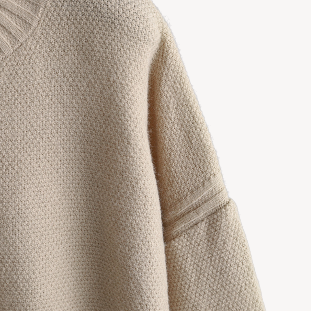 Womens Knit Loungewear Set Relaxed Fit