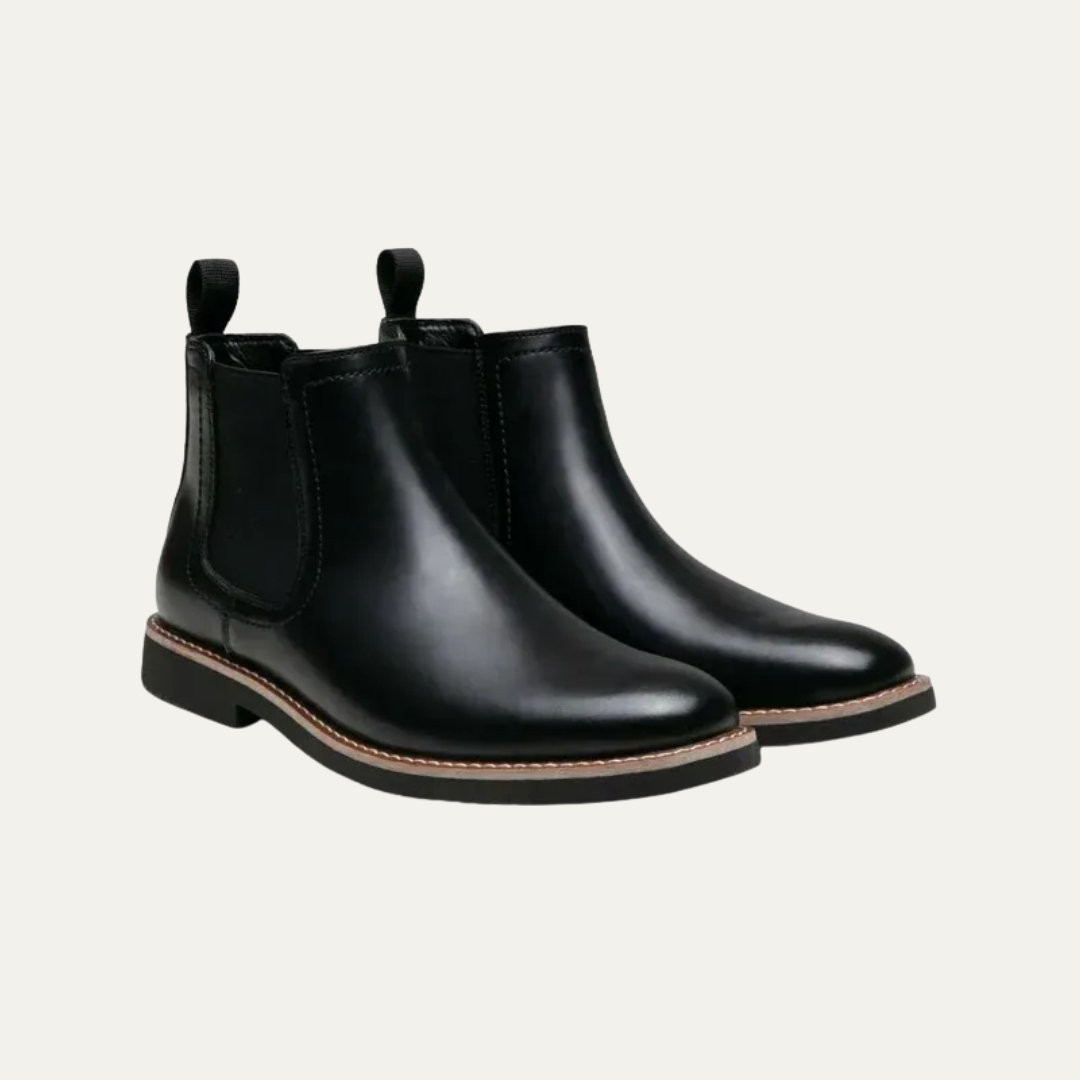 Mens Chelsea Boots Matte Lug Sole