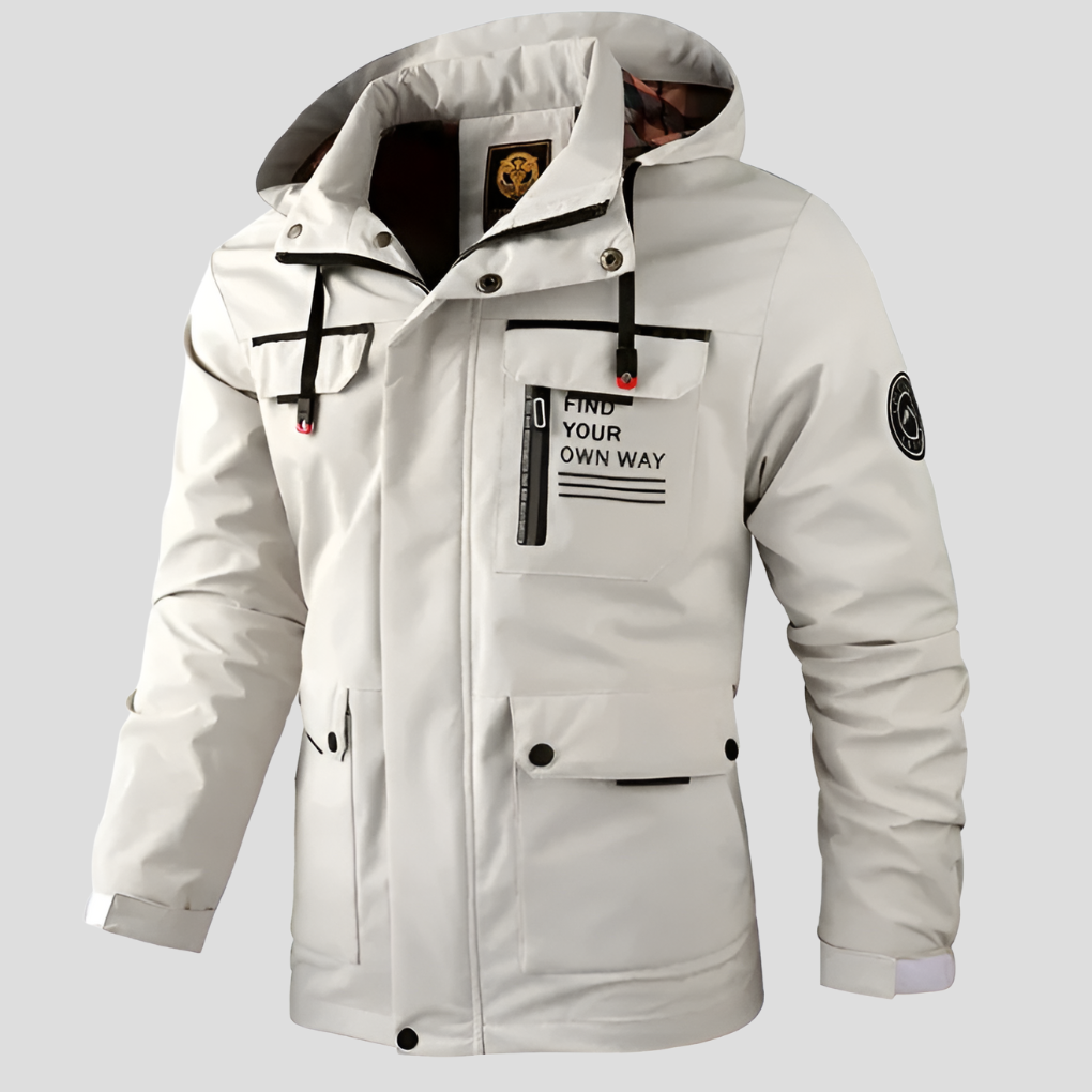 Mens Winter Jacket Weather-Resistant Functional Fit - BritishMode