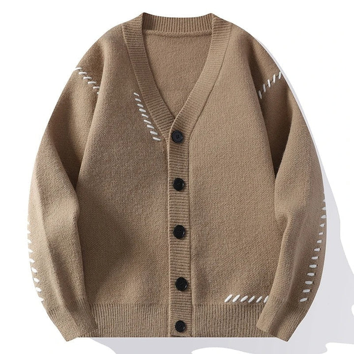 Womens Cable Knit Sweater Soft Fabric Decorative Stitching