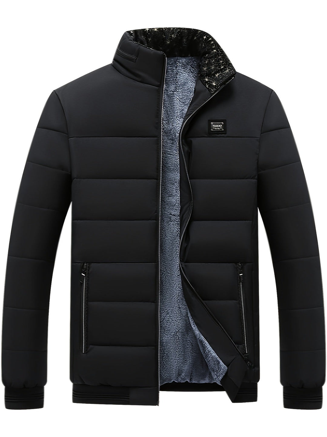 Mens Quilted Jacket Jasper Stylish Fit - BritishMode