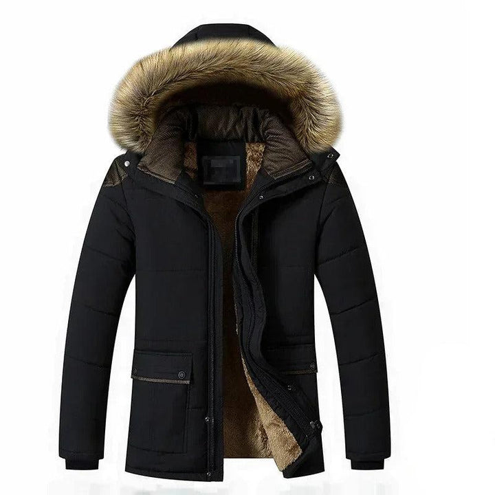 Unisex Padded Parka Jacket Warm Insulated Fit