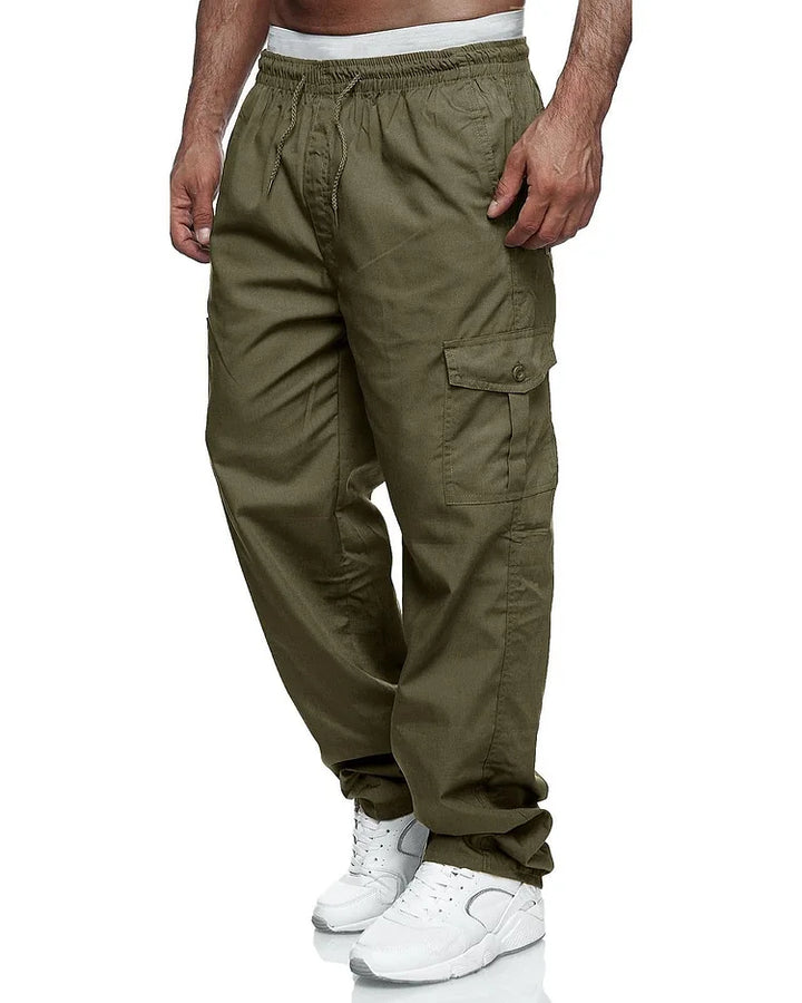 Mens Cargo Pants Relaxed Fit Outdoor - BritishMode