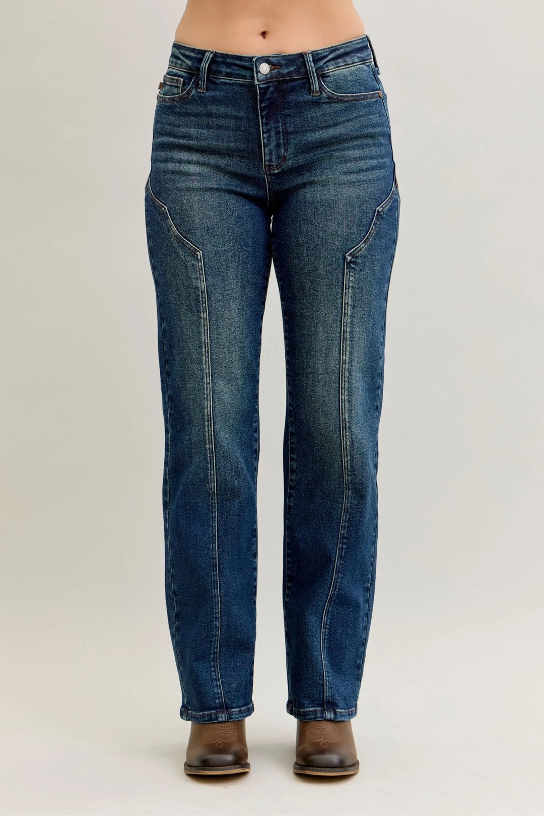 Womens Straight Leg Jeans Classic Fit - BritishMode