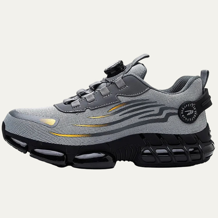 Mens Mesh Sneakers with Rotary Lacing System