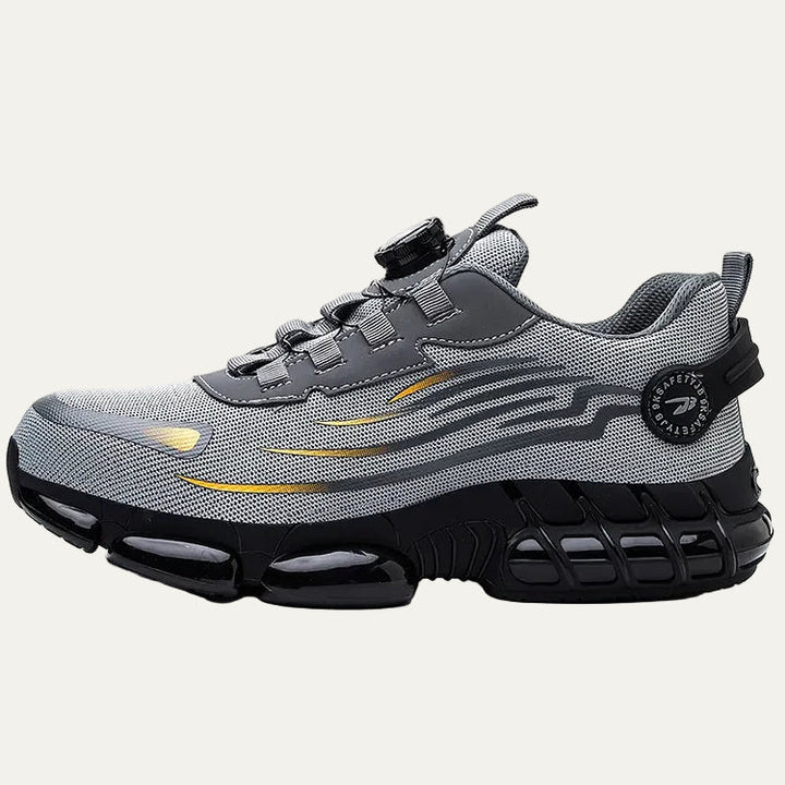 Mens Mesh Sneakers with Rotary Lacing System