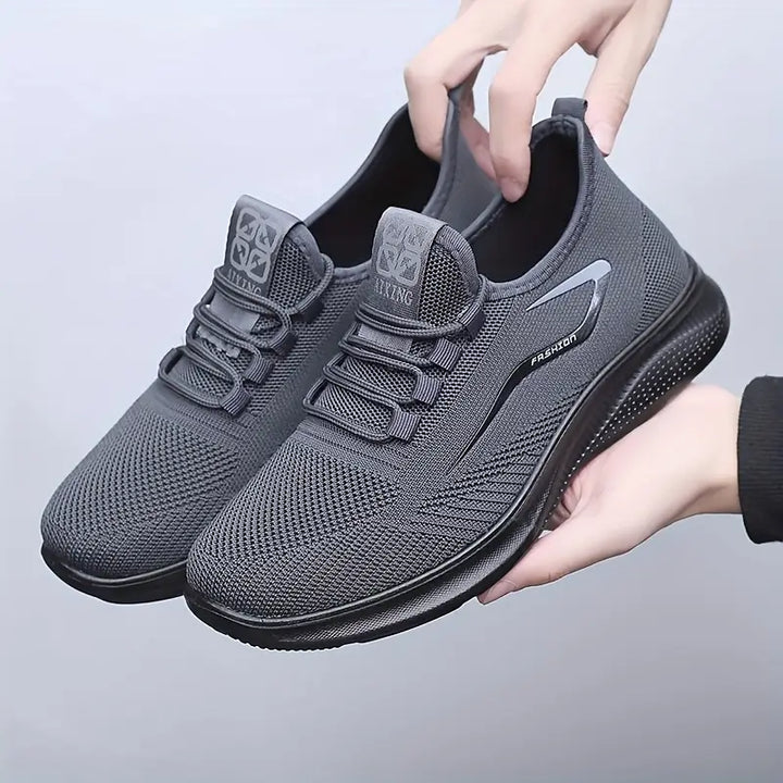 Mens Lace Sneakers Breathable Comfortable Fit - BritishMode
