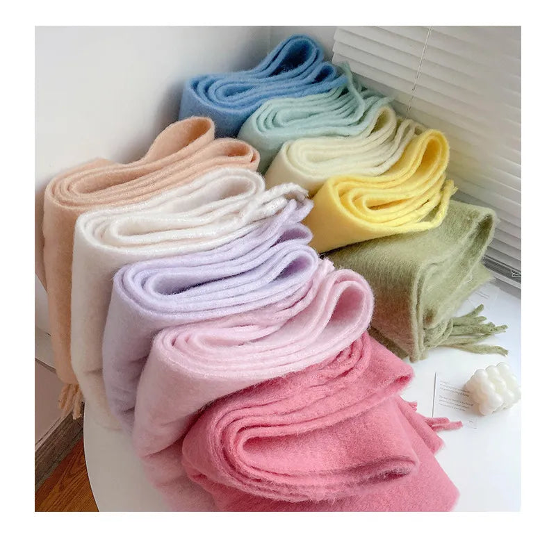 Womens Cashmere Scarf Soft Warm Winter Wrap