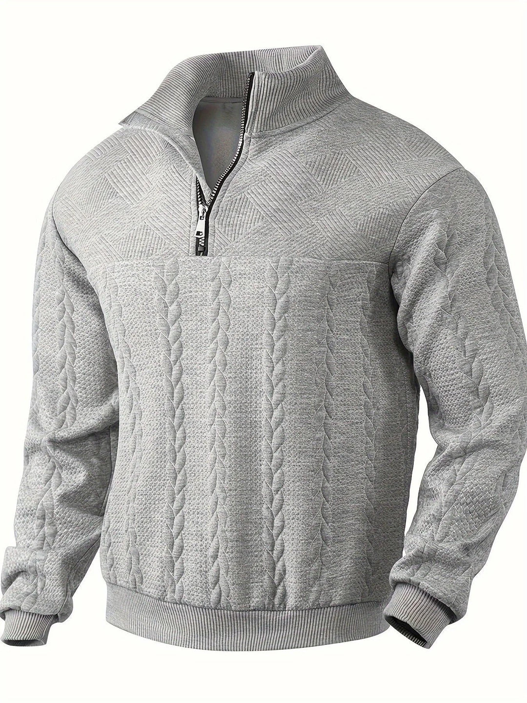 Mens Wool Sweater Warm Knit Winter